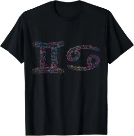 Astrology Horoscope Zodiac Signs Gemini and Cancer Couple T-Shirt