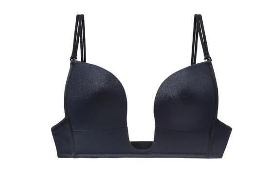 Deep U Backless Bra Push Up Bra Long Time Strapless Bra