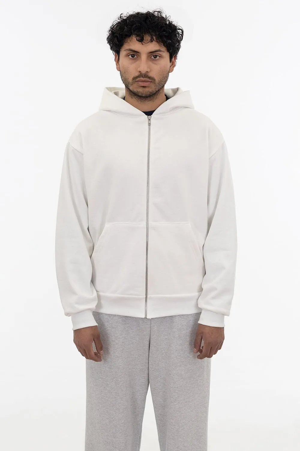 HF10 Heavy Fleece Zip-Up Hoodie - Premium Unisex Style, Warmth Comfort, USA Made