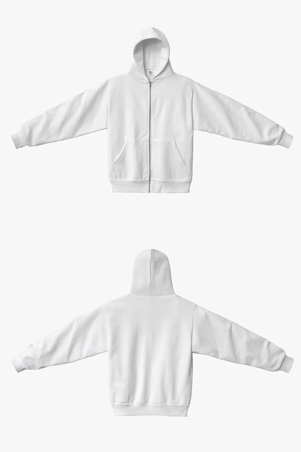 HF10 Heavy Fleece Zip-Up Hoodie - Premium Unisex Style, Warmth Comfort, USA Made
