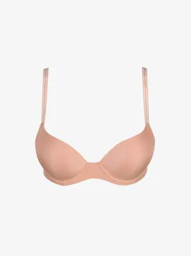 Louie Push-Up Bra - Powder Rose