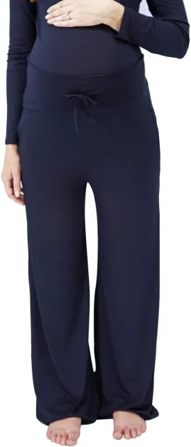 Mothera Bamboo Drawstring Lounge Pants for Women | Comfy and Soft Maternity Pajama Pants