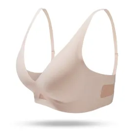 V-Neck Stretch Push Up Wireless Bras